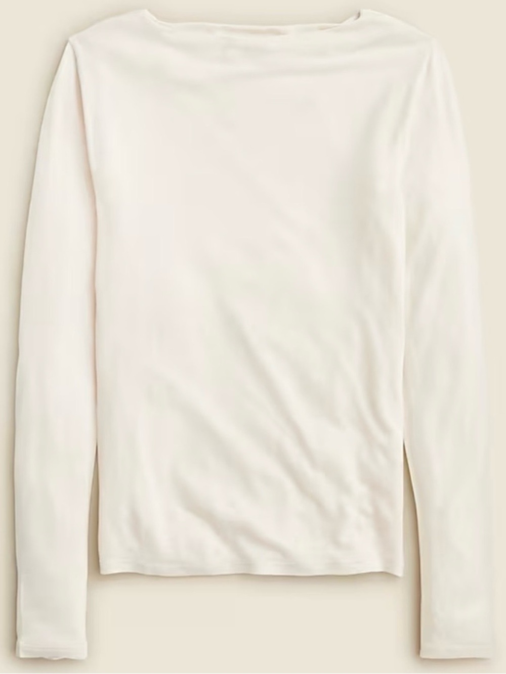 J Crew sheer wool blend long sleeve